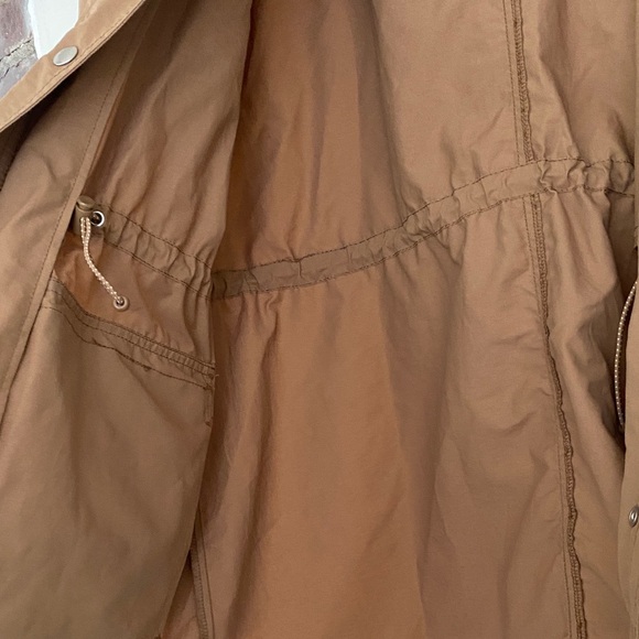 J. Crew Tan Hooded Fall/Spring Jacket - Picture 5 of 6